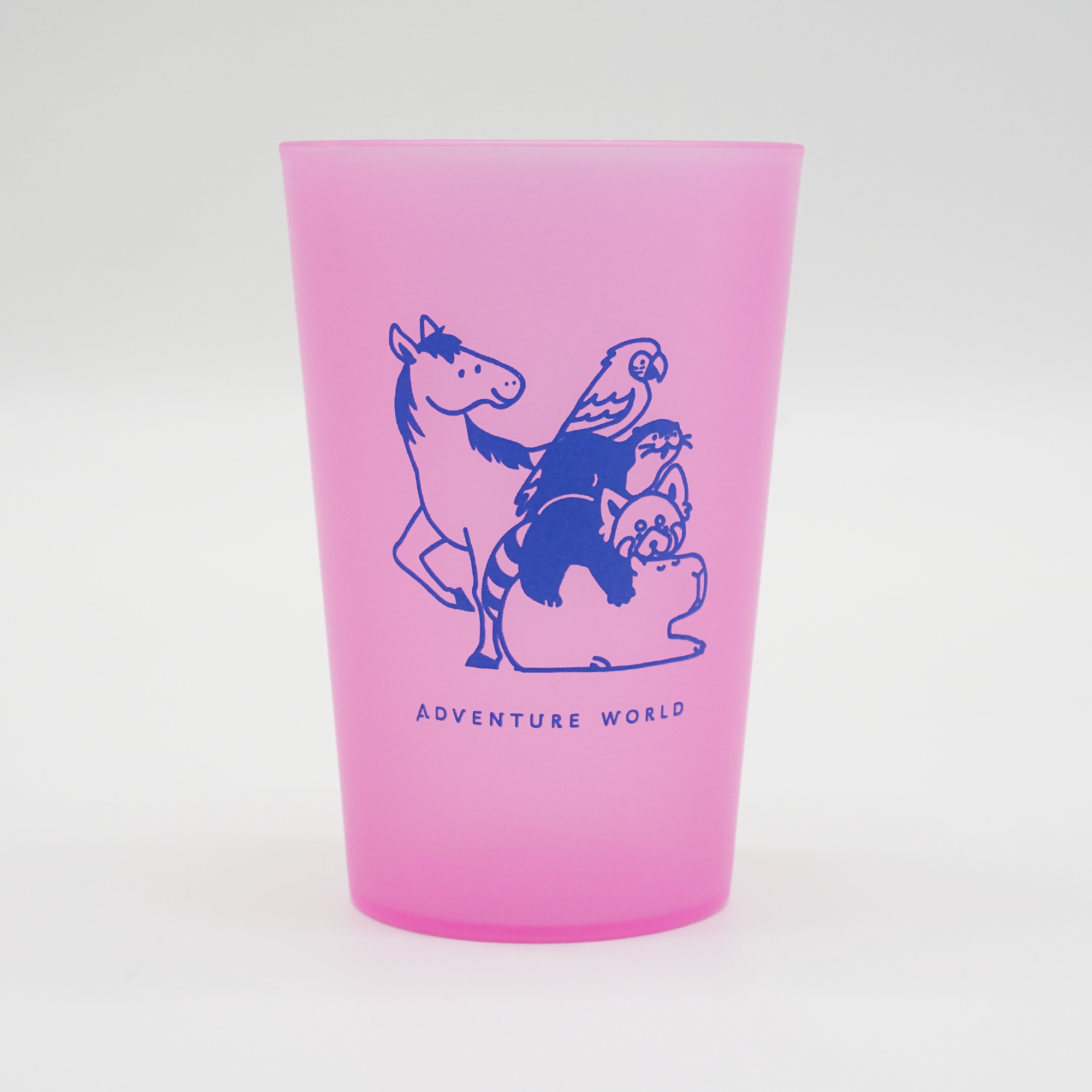 ピンク：ふれあい広場