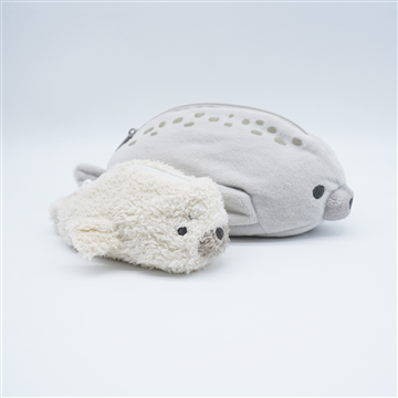 親子ポーチ　アザラシ