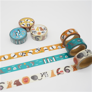 マリン数字柄マスキングテープ