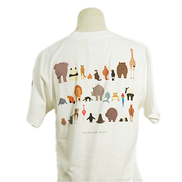 アニマルバックビューTシャツ